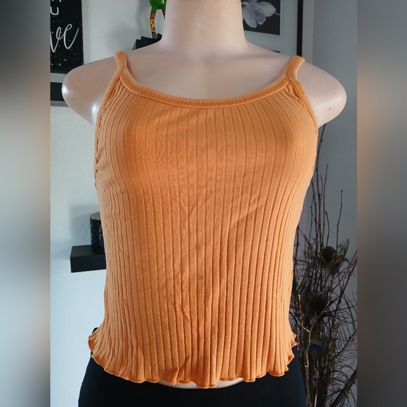 Old Navy Tops - Old Navy Women's Orange Ribbed Camisole